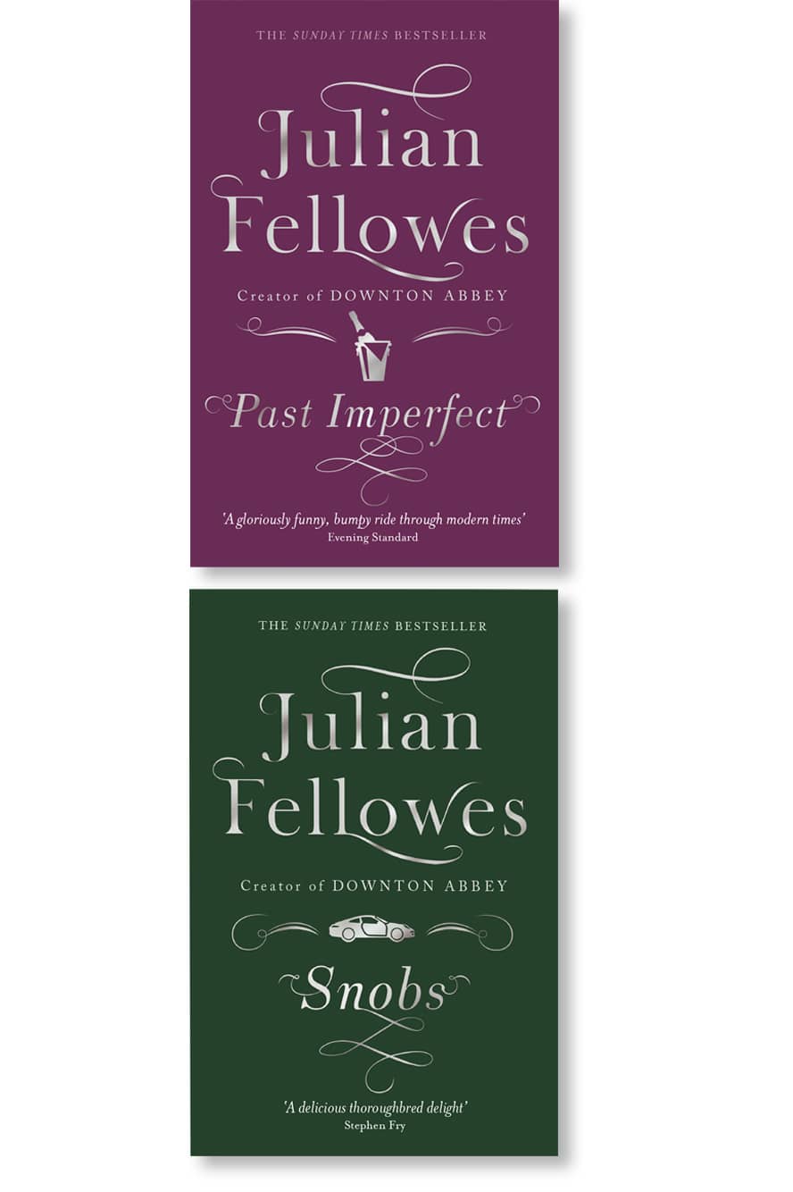 Series styling for Julian Fellowes backlist. Weidenfeld & Nicholson.